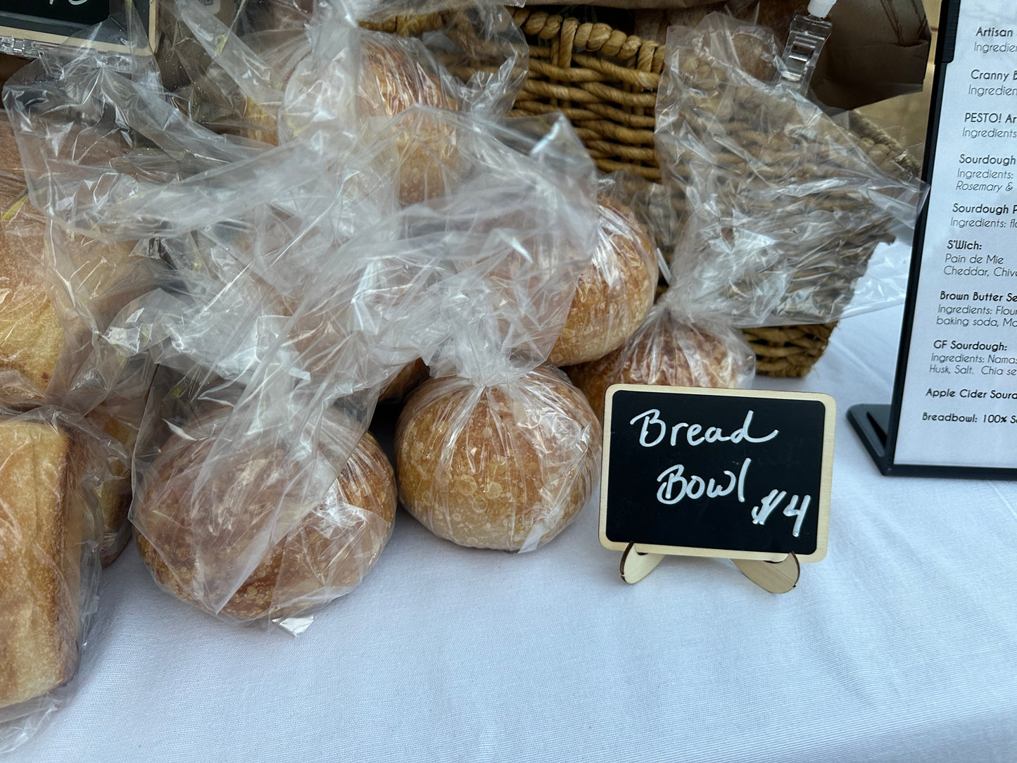 Artisan Sourdough Breadbowls