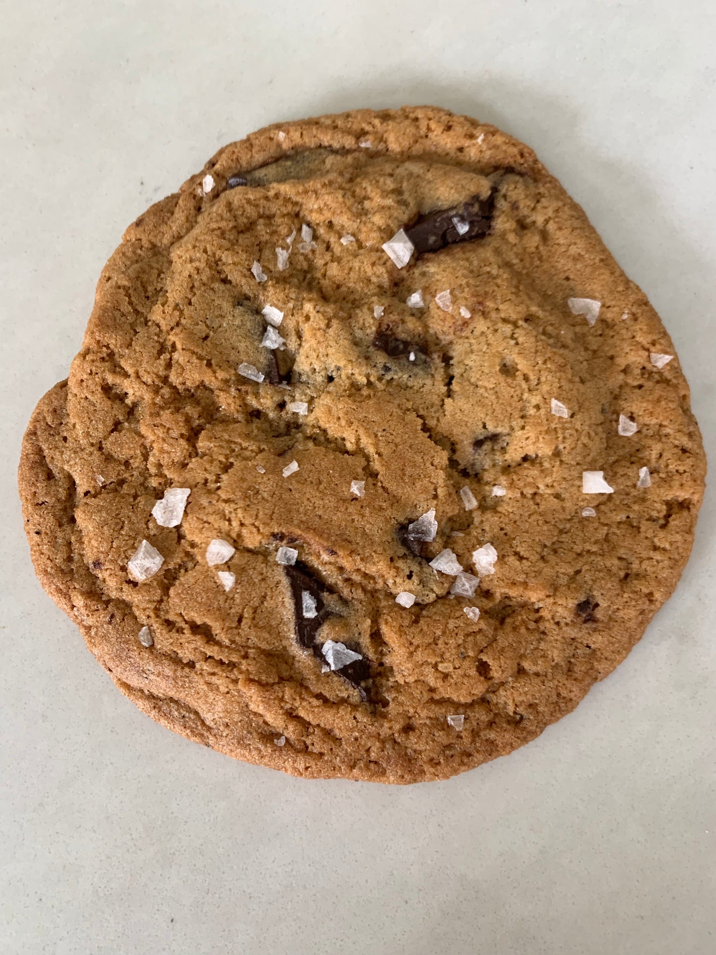 Brown Butter Chocolate Chip Cookie w Sea Salt