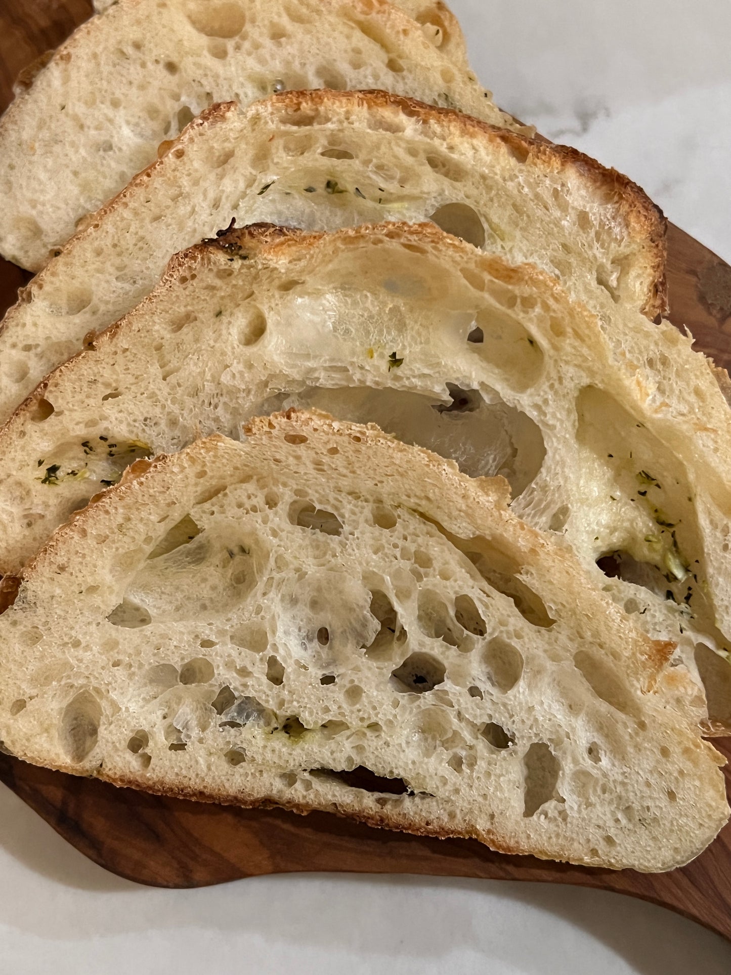 Gremolata Sourdough: Microgreens, Garlic & Lemon
