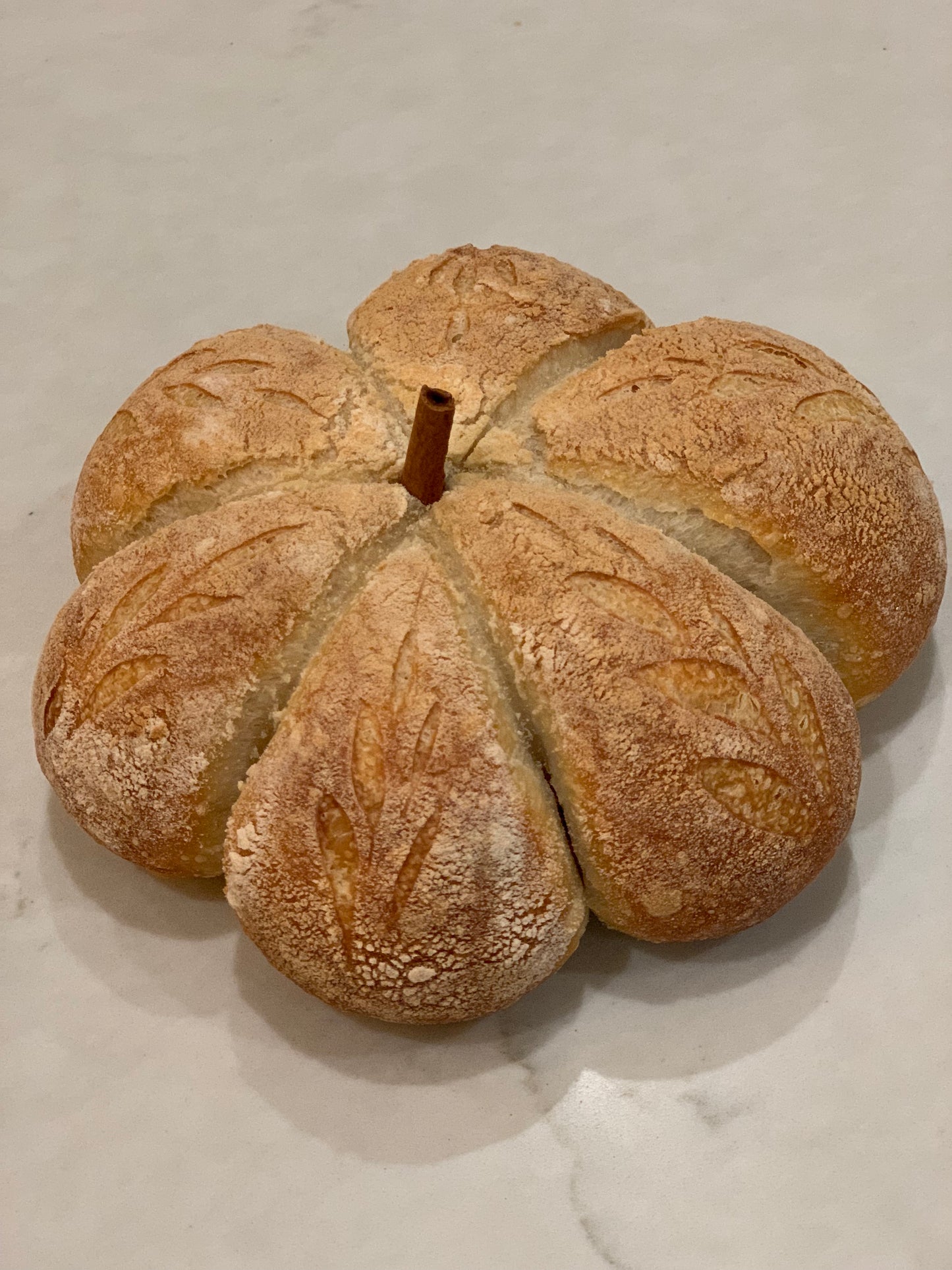 Pumpkin Shaped Artisan Sourdough